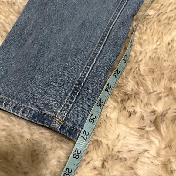 EVERLANE Womens Jeans Size 28 Medium Wash Straight High Waisted ORIGINAL CHEEKY - Picture 5 of 5